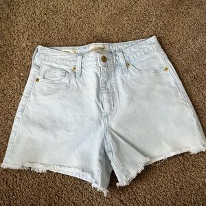 Universal Threads light wash shorts